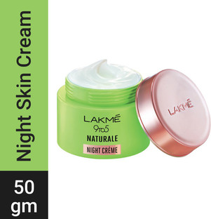 lakme 9 to 5 naturale night cream price