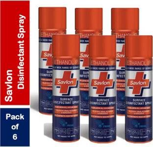 Savlon Surface Disinfectant Spray 99.99% Germ Kill Around Home (Pack of 6)