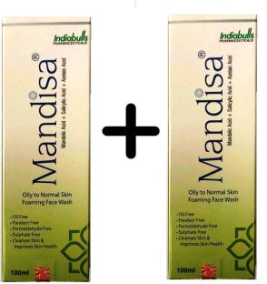 indiabulls Oily to Normal Skin Foaming  100 ml Face Wash