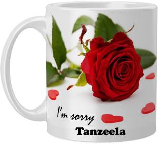 Beautum Tanzeela I AM SORRY Printed White Model No:BYSIMG021861 Ceramic  Coffee Mug Price in India - Buy Beautum Tanzeela I AM SORRY Printed White  Model No:BYSIMG021861 Ceramic Coffee Mug online at 