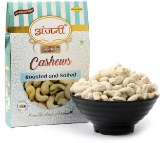 Anjani Roasted and Salted Cashews, (Monocarton Box- 200g)