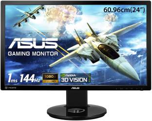 ASUS 24 inch Full HD TN Panel Anti Glare||Stereo Speakers Gaming Monitor (VG248QE) 4.524 Ratings & 5 Reviews Panel Type: TN Panel Screen Resolution Type: Full HD Brightness: 350 nits Response Time: 1 ms | Refresh Rate: 144 Hz HDMI Ports - 1 3 Years Warranty ₹15,999 ₹30,099 46% off Free delivery Upto ₹220 Off on Exchange Bank Offer