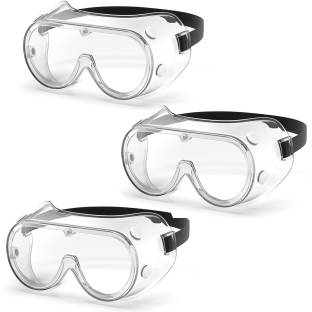 Reforce RFGOGGLEP3 Anti-Fog Protective Eye Wear, Safety Goggle (Pack of 3) Laboratory  Safety Goggle