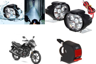 SHOP4U 6 LED Light for Honda CB Unicorn 