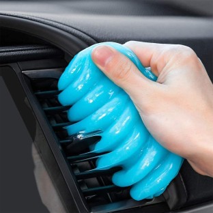 Car Cleaning Gel Putty Automotive Dust Vent Crevice Interior Detail Removal Detailing Putty Magic Gel Compound Dust Wiper Cleaner for Car Vent Key board Home Use. Auto Car Detailing Cleaning Gel 