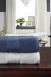 TRIDENT Cotton 550 GSM Bath Towel Set