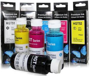 VICPRI Compatible Ink for GT-51 & GT-52 (Black, Cyan, Yellow ...