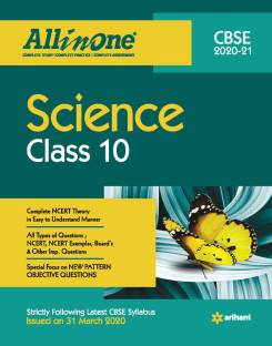 Cbse All in One Science Class 10 for 2021 Exam