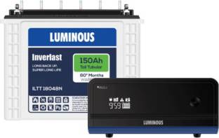 LUMINOUS ILTT 18048N+ZELIO1100 Tubular Inverter Battery