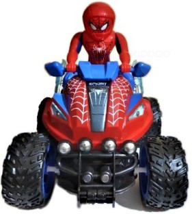 spiderman remote control bike