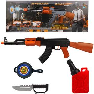 Trade Zone Theme Plastic Gun Toys Set With Ak 47 Assault Rifle 4x Design Scope Toy Knife Water And Soft Foam Bullets And Combat Cards Target Weapon Sets Accessories Weapon Sets Real avid/revo avak47r field guide ak47. flipkart