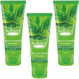 Nature's Essence Neem & Aloevera (65 ml) (PACK OF 3) Face Wash