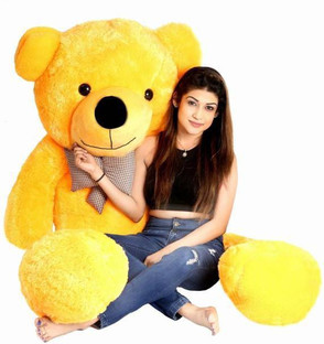 teddy bear in yellow colour