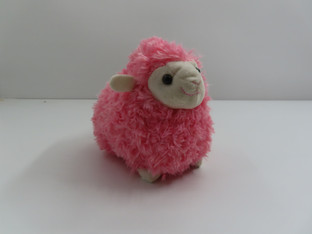 pink lamb plush