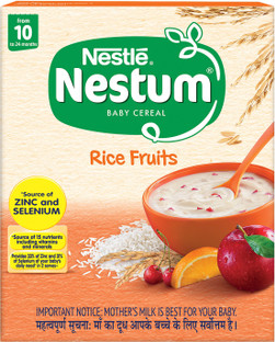 nestle nestum rice fruits