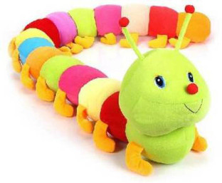 caterpillar soft toy for car