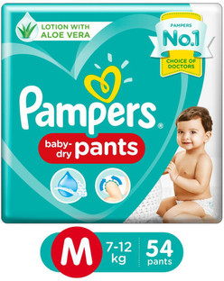 pampers premium care pants medium 54