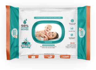 Buddsbuddy Baby Cleansing Water Baby Wet Wipes with lid