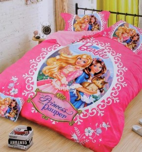 double barbie duvet cover