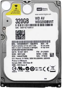 WD AV 320 GB Laptop Internal Hard Disk Drive (WD3200BUDT)