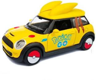 The Simplifiers Pokemon Pikachu style Metal Car with Ears