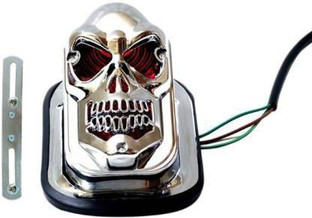 Cosmetize Skull Bullet Brake/Tail Light 