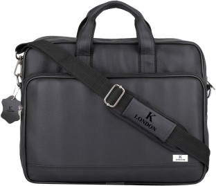 Black Expandable Large Hybrid Briefcase Shoulder Bag 17 Inch Laptop Bag Water Resisatant Business Messenger Briefcases for Men Business Travel Bag 