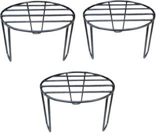 Haven B Pot Stand 14 21 3 Black Plant Container Set Reviews Latest Review Of Haven B Pot Stand 14 21 3 Black Plant Container Set Price In India Flipkart Com