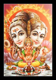 Gag UV COATED Shiv PARIVAR Multi-Effect Painting Digital Reprint 20 inch x  14 inch Painting Price in India - Buy Gag UV COATED Shiv PARIVAR  Multi-Effect Painting Digital Reprint 20 inch x