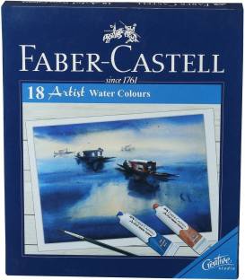 een keer scherp Posters Flipkart.com | FABER-CASTELL 18 Artist Water Colours -