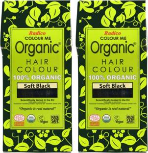 Radico Colour Me Organic Soft Black 100g (Set of 2) , Soft Black - Price in  India, Buy Radico Colour Me Organic Soft Black 100g (Set of 2) , Soft Black  Online