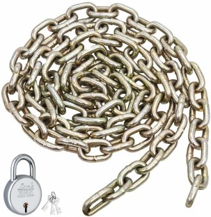 steel chain lock