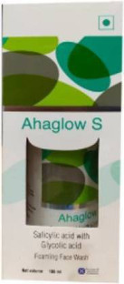 ahaglow s foaming face wash 100ml