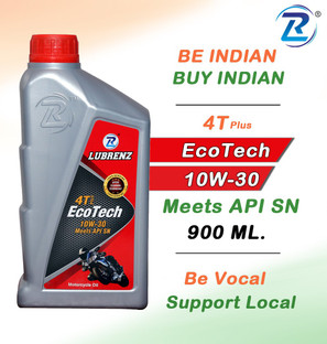 LUBRENZ 4T Plus 10w-30 EcoTech Meets API SN High performence Four 