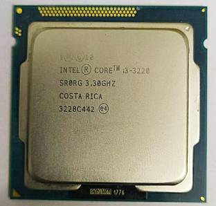 Intel I3-3220 3.3 GHz PGA 988 Socket 2 Cores 4 Threads 3 MB Smart Cache Desktop Processor
