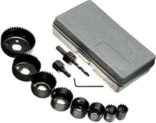Tanya Hole Saw Kit 11 Pieces, Drill Bit 