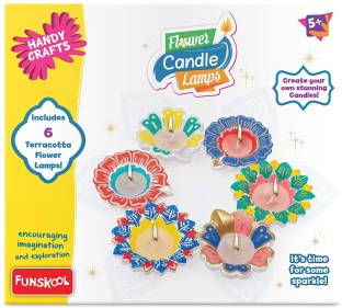 FUNSKOOL Flower Candle Lamps