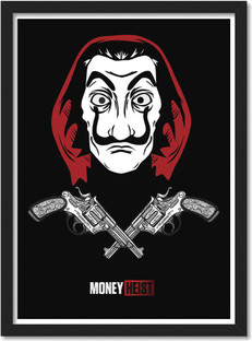 Money Heist Framed Poster for Room 