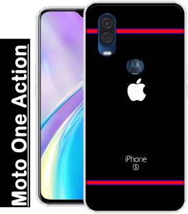 INDIALAND Back Cover for Motorola One Action