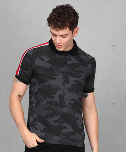 METRONAUT Military Camouflage Men Polo 