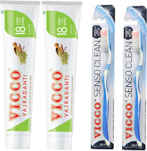 vicco senso clean toothbrush