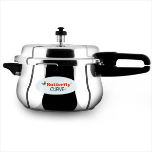 Butterfly Curve 5.5 L Induction Bottom Pressure Cooker