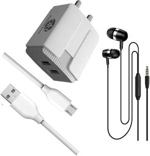 OTD Wall Charger Accessory Combo for LG K50S, LG K7i, LG L70 Dual, LG L80 Pack of 3 Multicolor For LG K50S, LG K7i, LG L70 Dual, LG L80 Contains: Wall Charger, Cable, Headset 2 Years Domestic Brand Warranty ₹549 ₹699 21% off Free delivery Buy 3 items, save extra 5%