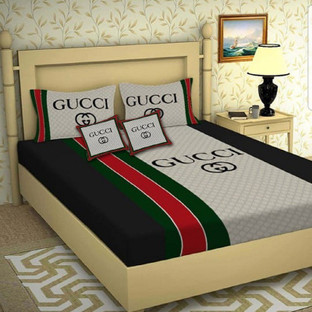 bed cover gucci original