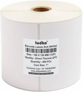 tudko 100 mm X 150 mm Thermal Self Adhesive Paper Label Price ...