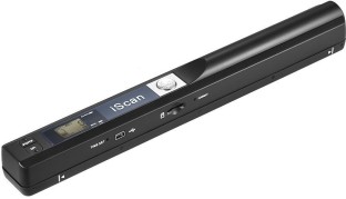 Fnsky Instant Portable Scanner Handheld Dokument Scanner A3 A4 Foto Farbe Scan Mobile Scanner für JPG/PDF Format Dokument Bild silber 