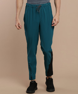 REEBOK Solid Men Green Track Pants 