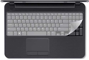 Saco Chiclet Keyboard Skin for HP 15-d004TU Notebook/ Transparent