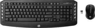 HP Classic Desktop J8F13AA/V4L74AA#ACJ Wireless Multimedia Keyboard & Mouse Combo