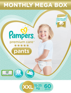 pampers xxl pants monthly pack